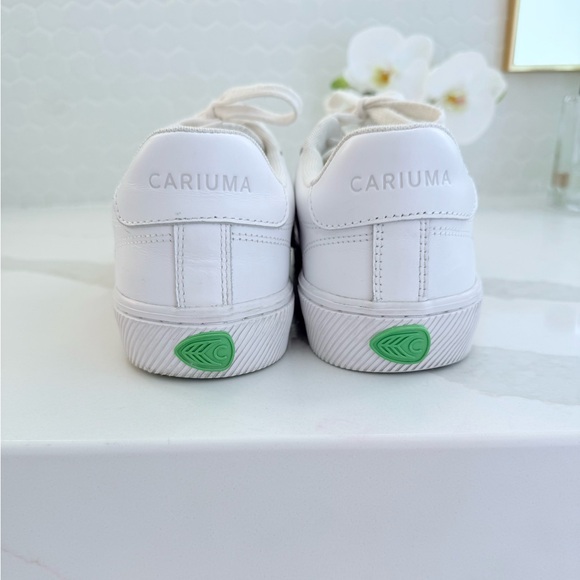 Women’s Cariuma Salvas Leather Sneakers White - Picture 7 of 9